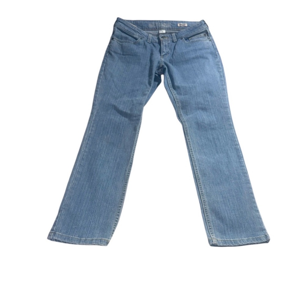 Harley Davidson Women’s Blue Straight Leg Mid-Rise Jeans Size 28 - Picture 2 of 8